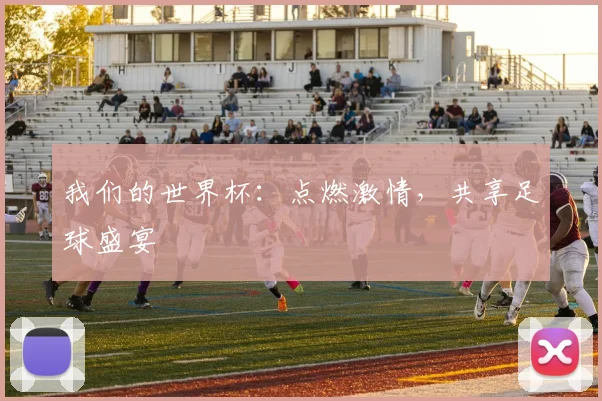 我们的世界杯：点燃激情，共享足球盛宴